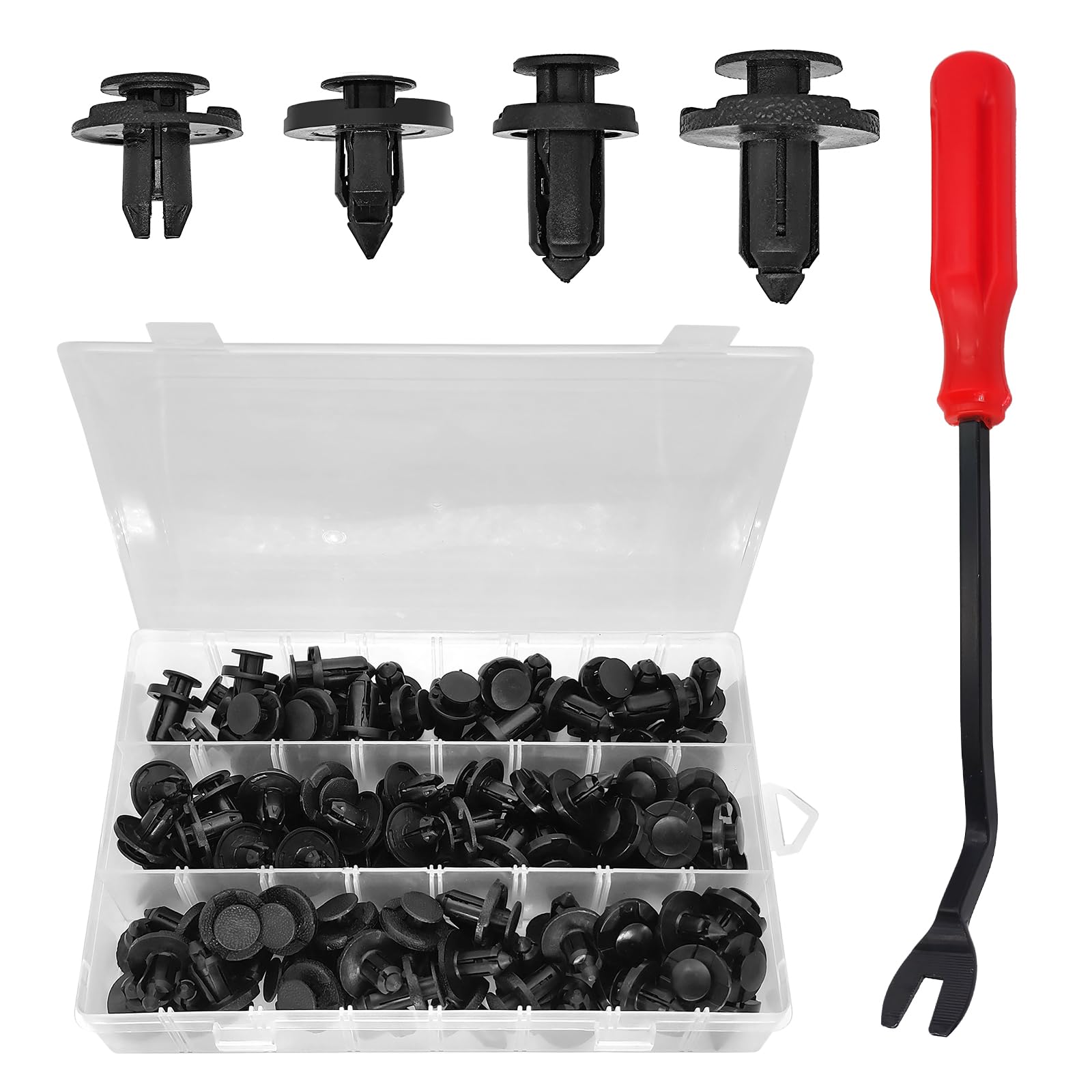 パーツ shin.pu.mino Amazon.com: 121PCS Push Pins Retainer Clips Kit Compatible with